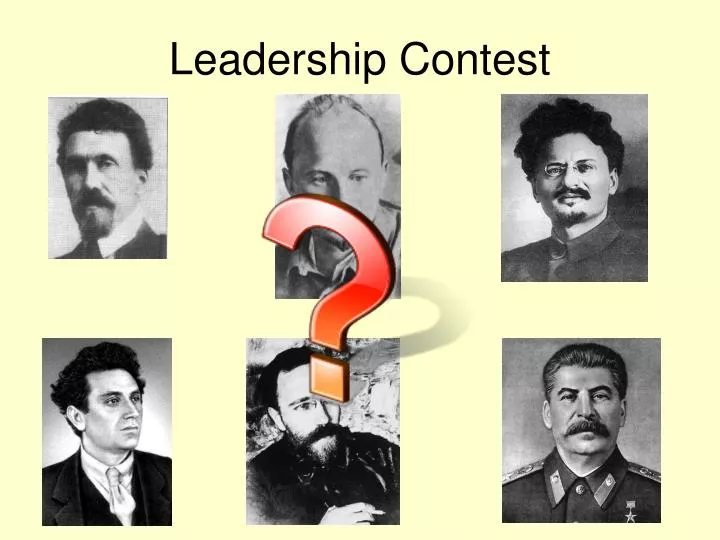 leadership contest