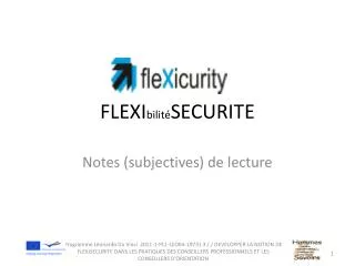 flexi bilit securite