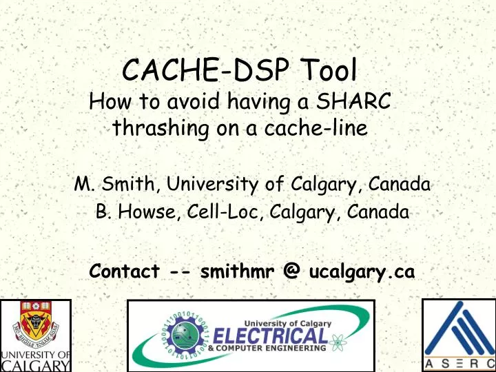 cache dsp tool how to avoid having a sharc thrashing on a cache line