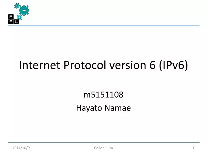 internet protocol version 6 ipv6