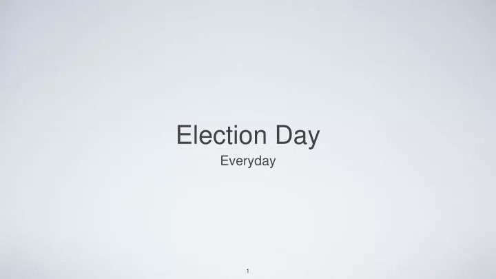 election day
