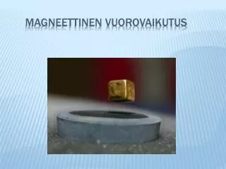 magneettinen vuorovaikutus