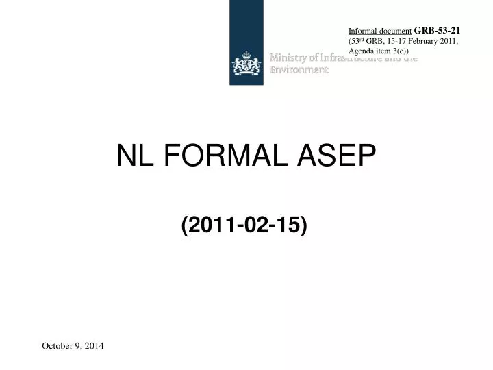 nl formal asep