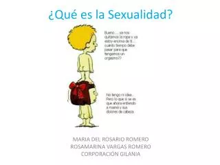 qu es la sexualidad