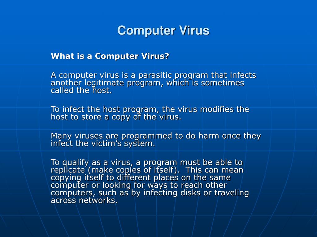 PPT - Computer Virus PowerPoint Presentation, free download - ID:5363740