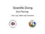 Scientific Diving - slide 1