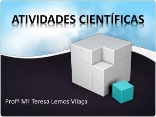atividades cient ficas