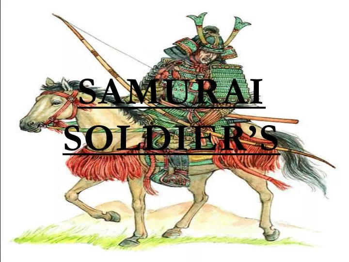 samurai soldier s