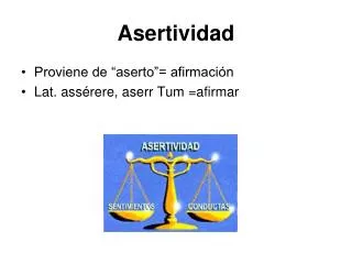 asertividad