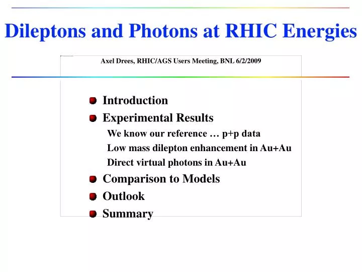 dileptons and photons at rhic energies