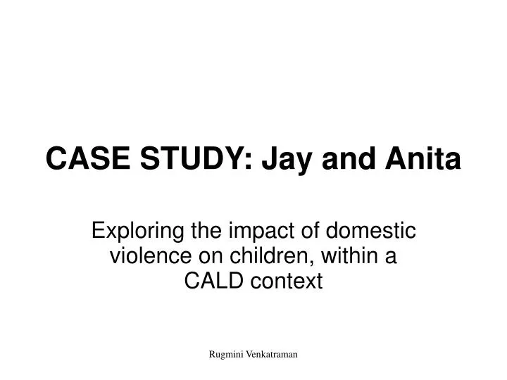 exploring the impact of domestic violence on children within a cald context