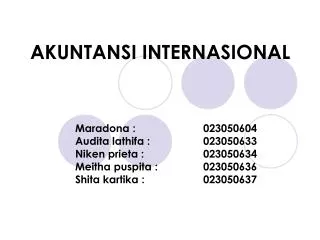 akuntansi internasional