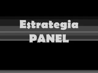 estrategia panel