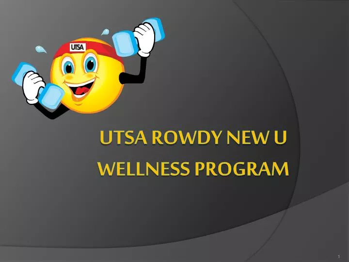 utsa rowdy new u wellness program