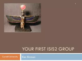 Your First Isis2 Group
