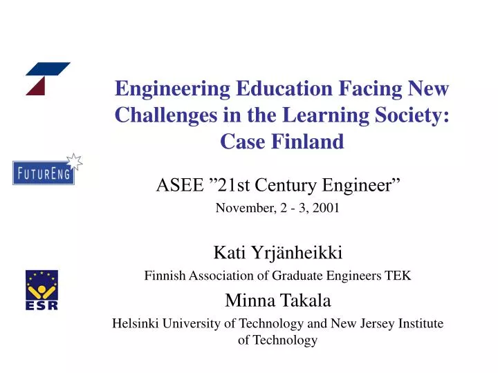 engineering education facing new challenges in the learning society case finland