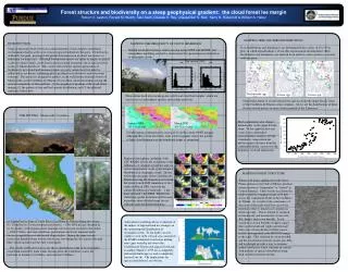 Forest structure and biodiversity on a steep geophysical gradient: the cloud forest lee margin