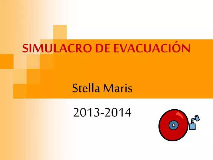 simulacro de evacuaci n