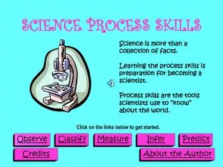 SCIENCE PROCESS SKILLS
