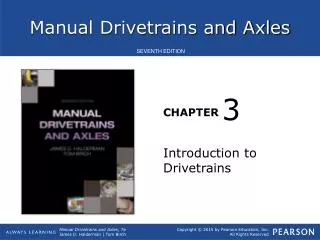 Introduction to Drivetrains