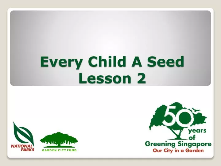every child a seed lesson 2