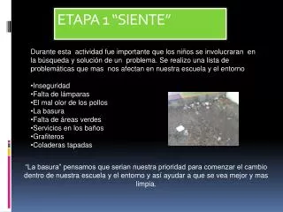 etapa 1 siente