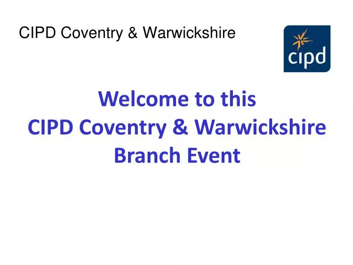 cipd coventry warwickshire