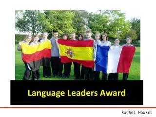 Language Leaders Award