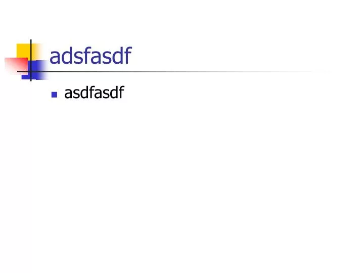 adsfasdf