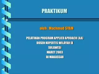 praktikum