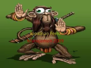 jonathan ferro manajemen 2009