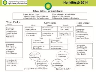 henkil st 2014