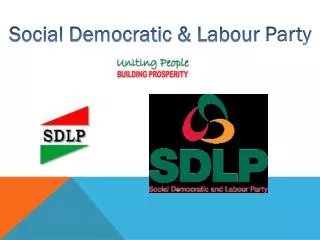 Social Democratic &amp; Labour Party