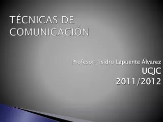 t cnicas de comunicaci n