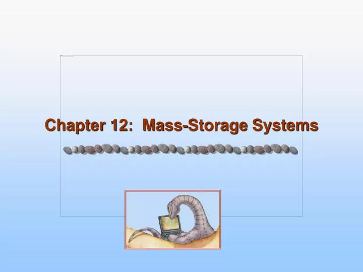 chapter 12 mass storage systems