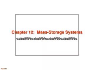 chapter 12 mass storage systems