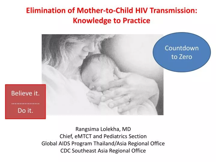 elimination of mother to child hiv transmission knowledge to practice
