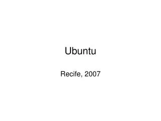 ubuntu