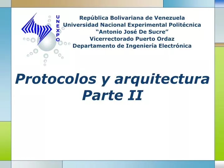 protocolos y arquitectura parte ii
