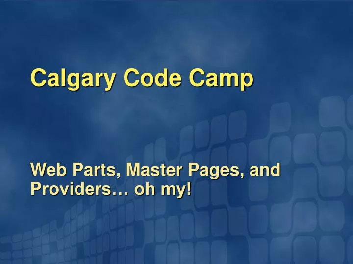 calgary code camp