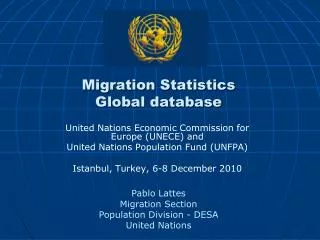 Migration Statistics Global database