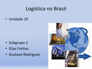 log stica no brasil