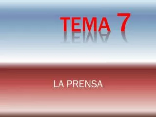 la prensa