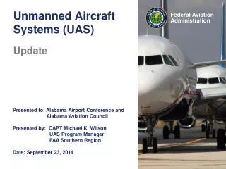 Unmanned Aircraft Systems (UAS)