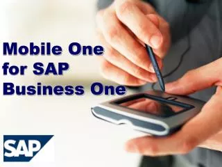 Mobile One for SAP Business One