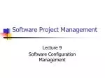 Software Project Management - slide 1