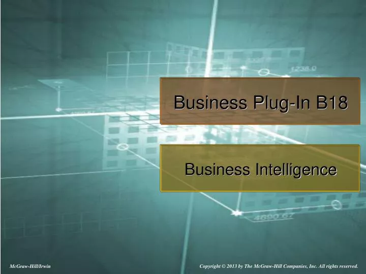 business plug in b18