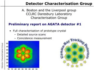 Detector Characterisation Group