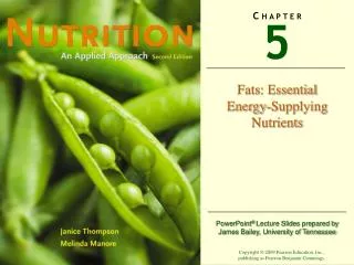 fats essential energy supplying nutrients