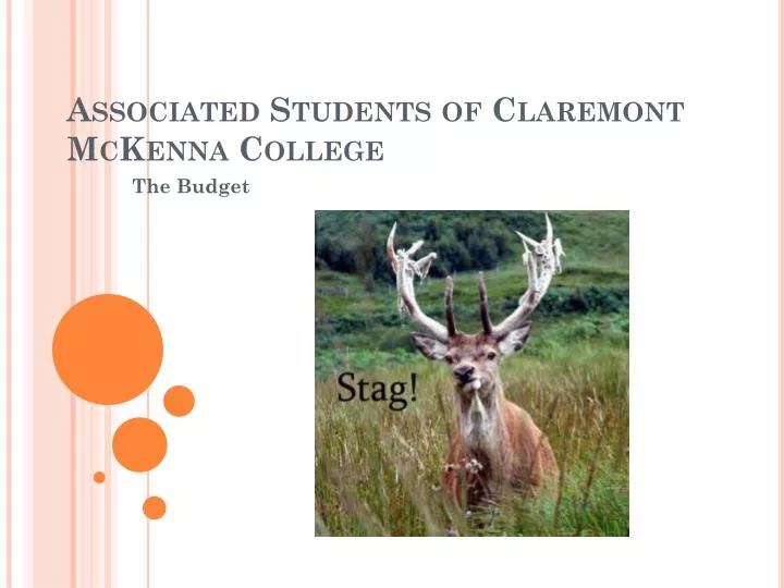 associated students of claremont mckenna college